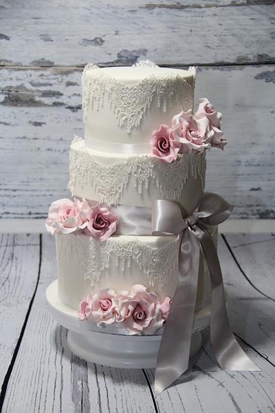 Beautiful Wedding Cake - Cake by Cake Addict