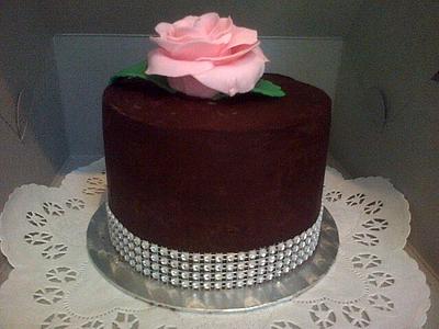 Single Rose - Cake by MaCaker