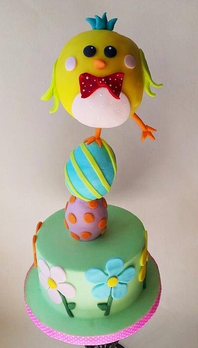 The balancing birdie  - Cake by Time for Tiffin 