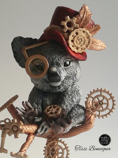 Steampunk Koala - Collaboration - Cake by Tissì Benvegna