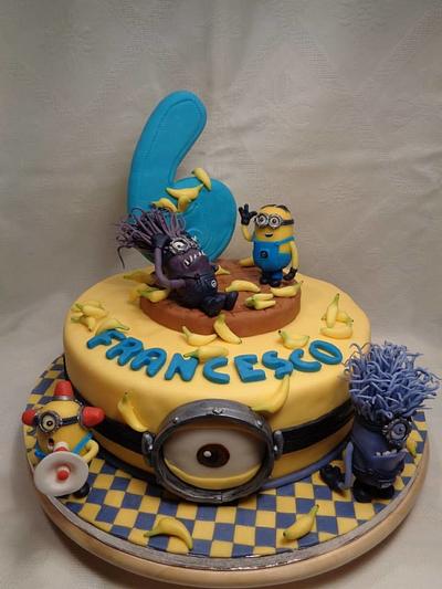 Despicable me - Cake by silviacucinelli
