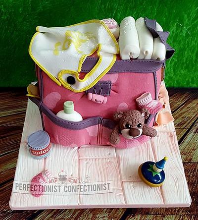 Lorna - Baby Shower Cake - Cake by Niamh Geraghty, Perfectionist Confectionist