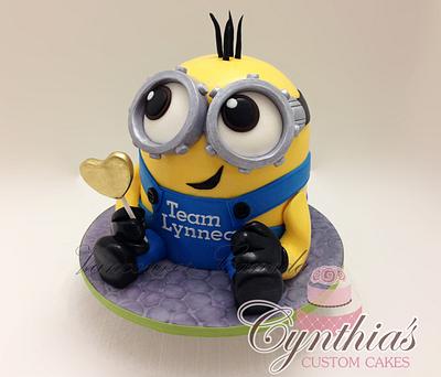 Minion cake - Cake by Cynthia Jones