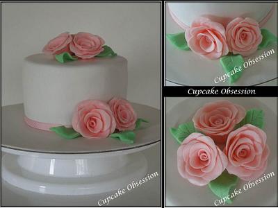 Simpley elegant - Cake by CupcakeObsession