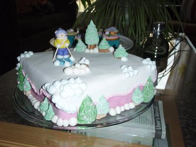 Invierno en Andorra... - Cake by gibri