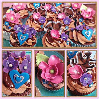 Chocolate Hazelnut Cupcakes - Cake by Princess of Persia