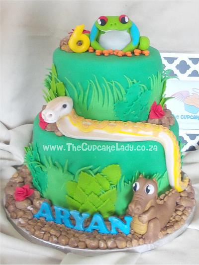 It’s A Jungle! - Cake by Angel, The Cupcake Lady