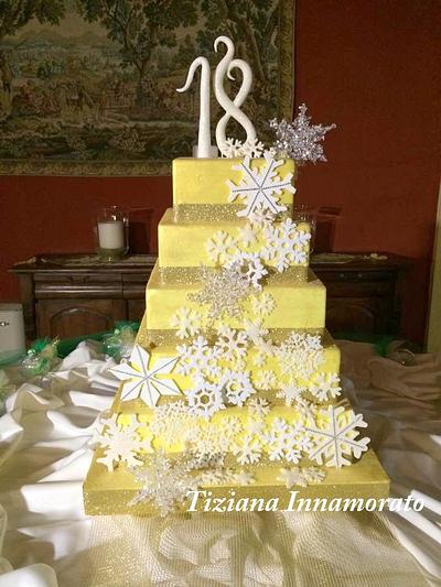 Snowflake's Cake - Cake by Tiziana Inn