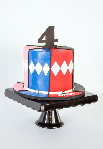 Power rangers - Cake by Anchored in Cake