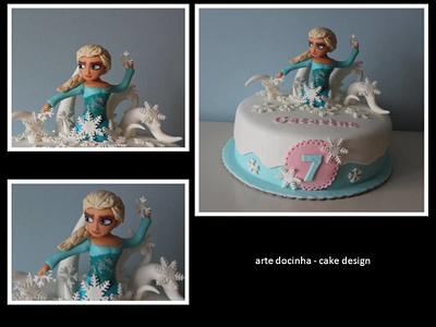 Frozen - Cake by Arte docinha - cake design 