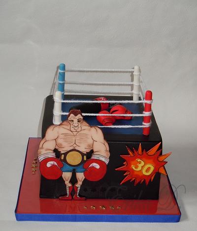 cake for boxer - Cake by Derika