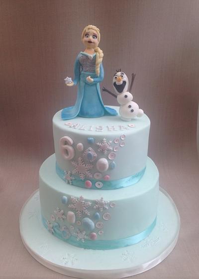 Frozen Glamour  - Cake by LittlesugarB