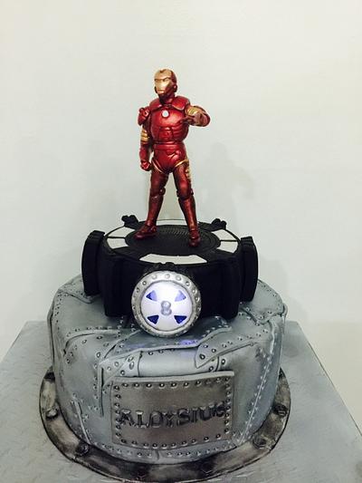Ironman cake - Cake by Chloecakes