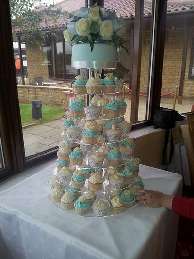 our very first wedding order  - Cake by Kimberly Fletcher