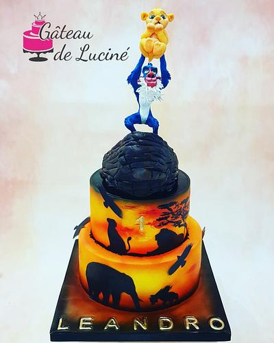 The Lion King - Cake by Gâteau de Luciné