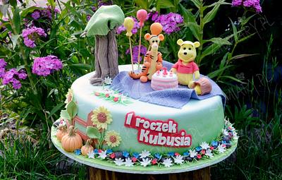 Winnie the Pooh cake - Cake by Anna Krawczyk-Mechocka