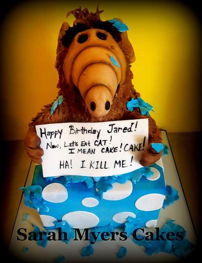 ALF crashes the party - Cake by Sarah Myers