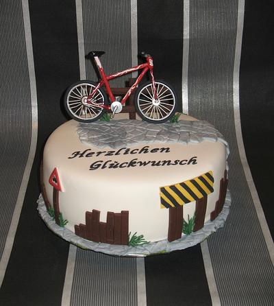 Bicycle cake - Cake by cakesbyoana