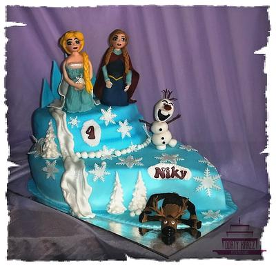 Frozen II. - Cake by Lenka Budinova - Dorty Karez