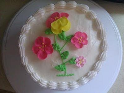 Flowers Cake - Cake by Hilda