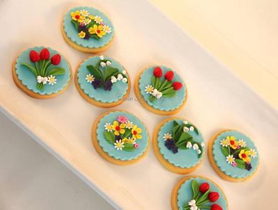 Springtime cookies - Cake by Cake My Day