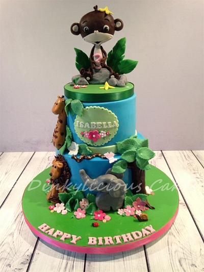 Jungle Cake - Cake by Dinkylicious Cakes