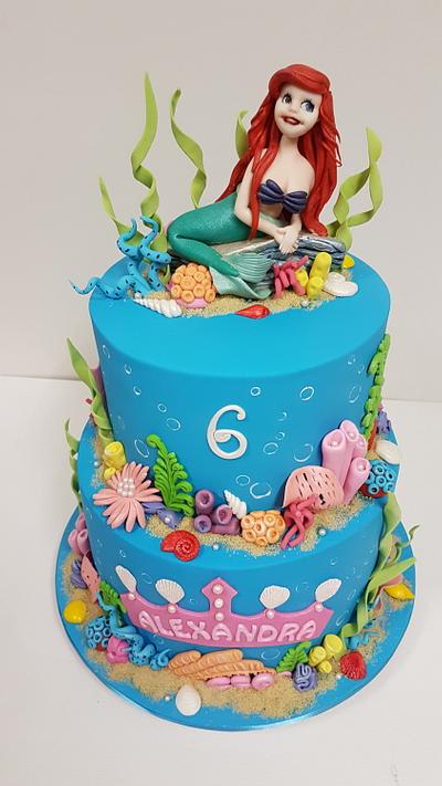 Mermaid Cake - Cake by Angelic Cakes By Sarah