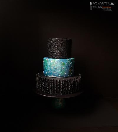 Modern wedding cake - Cake by Kashmira