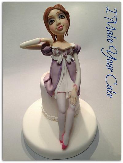 Sweet ballet dancer - Cake by Sonia Parente