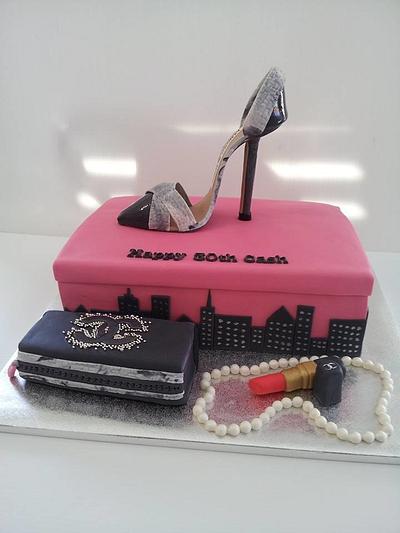 Sex In The City Theme Cake - Cake by Creative Cakes By Deborah Feltham