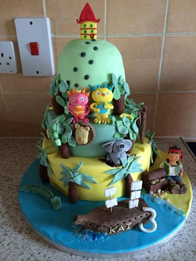 Jake, Jungle and Henry cake - Cake by Yvonnescakecreations