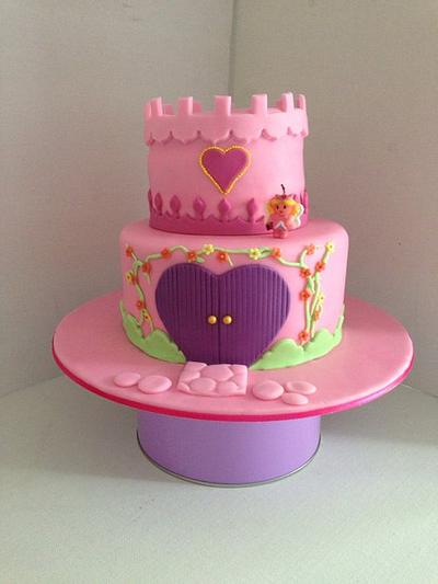 princess fairy castle - Cake by Sarah