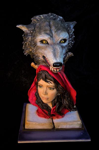 CAPERUCITA ROJA ( little Red Riding Hood) - Cake by teresagil