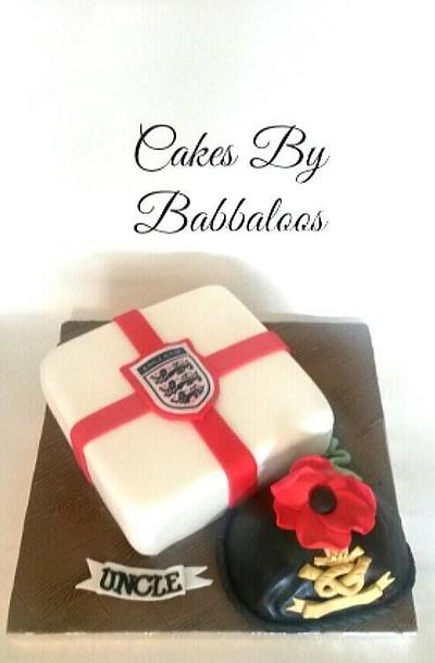 Proud to be british cake!  - Cake by Babbaloos Cakes
