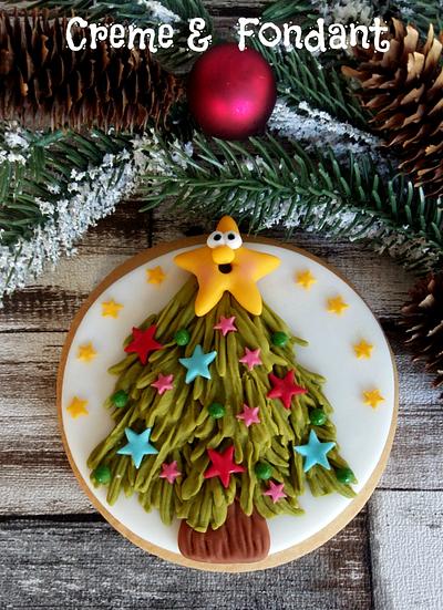 Christmas tree - Cake by Creme & Fondant