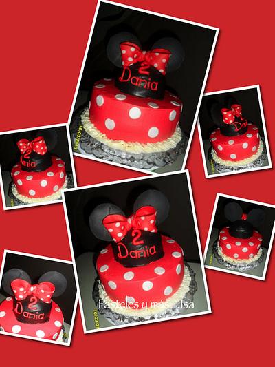 MINNIE MOUSE RED - Cake by Pastelesymás Isa