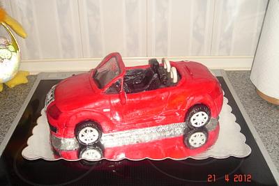 Car cake... Audi TT - cake! - Cake by daniela