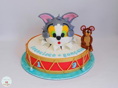 Tom&Jerry Cake - Cake by Ana Crachat Cake Designer 
