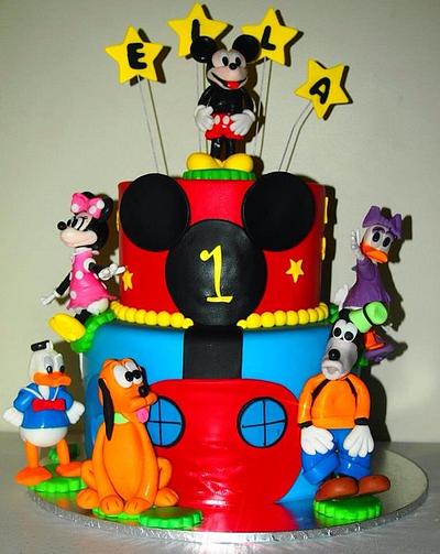 Playhouse Disney Cake - Cake by Rainie's Cakes