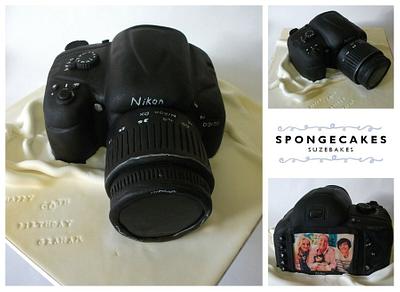 Nikon Camera Cake - Cake by Spongecakes Suzebakes