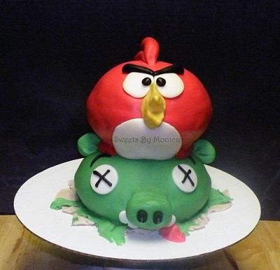 Angry Birds Attack! - Cake by Sweets By Monica