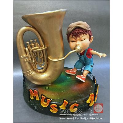 Music Please! - Cake by Maggie Chan