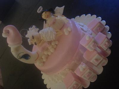 Angel cake  - Cake by Maja