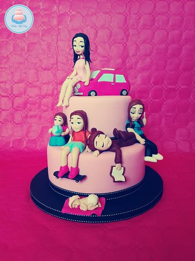 Little girls grows up... - Cake by Bake My Day