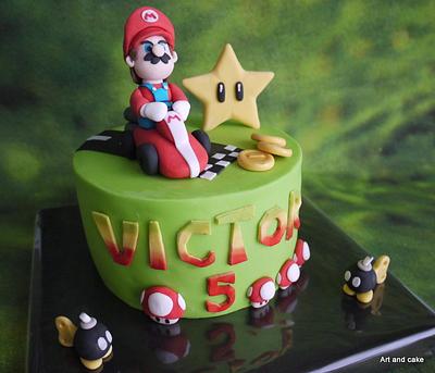 Mario Cart - Cake by marja