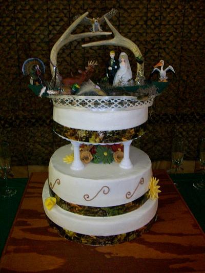 wedding cake - Cake by tiffany