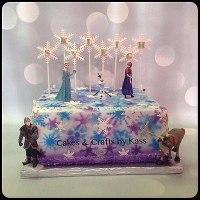 Frozen  - Cake by Cakes & Crafts by Kass 