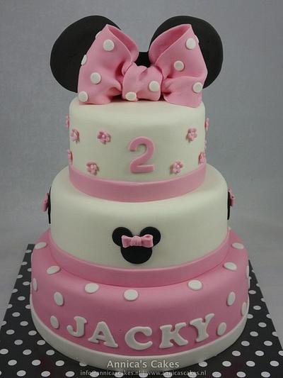 Sweet minnie ears cake - Cake by Annica