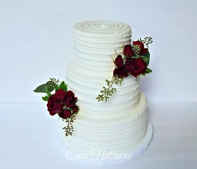 October Wedding - Cake by Donna Tokazowski- Cake Hatteras, Martinsburg WV