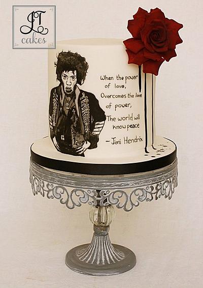 Power of love - Cakes against Violence collab - Cake by JT Cakes